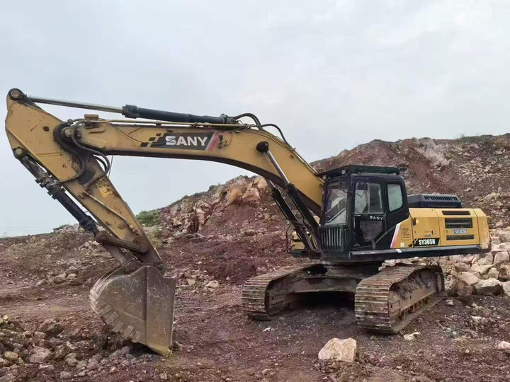 Used SANY SY375H 28 Used SANY SY375H 38T Large Excavator