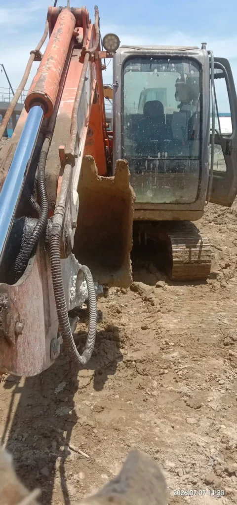 Used Hitachi 60 21 Used Hitachi 60 6T Mini Excavator