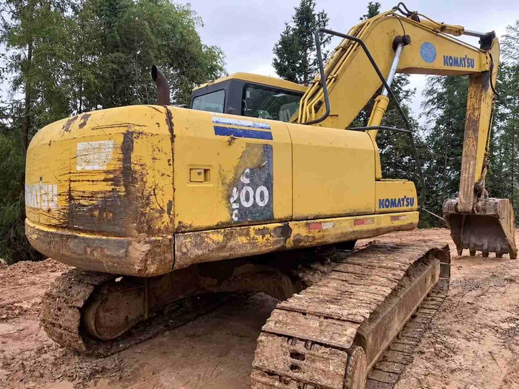 Used Komatsu PC200-7 11 Used Komatsu PC200-7 Excavator